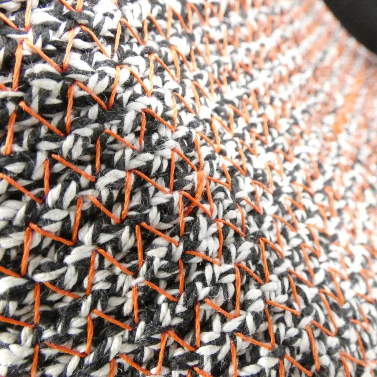 BALENCIAGA 380687 KZF1N Handbag Canvas 黑色 帆布 中古品B - 縮圖 5