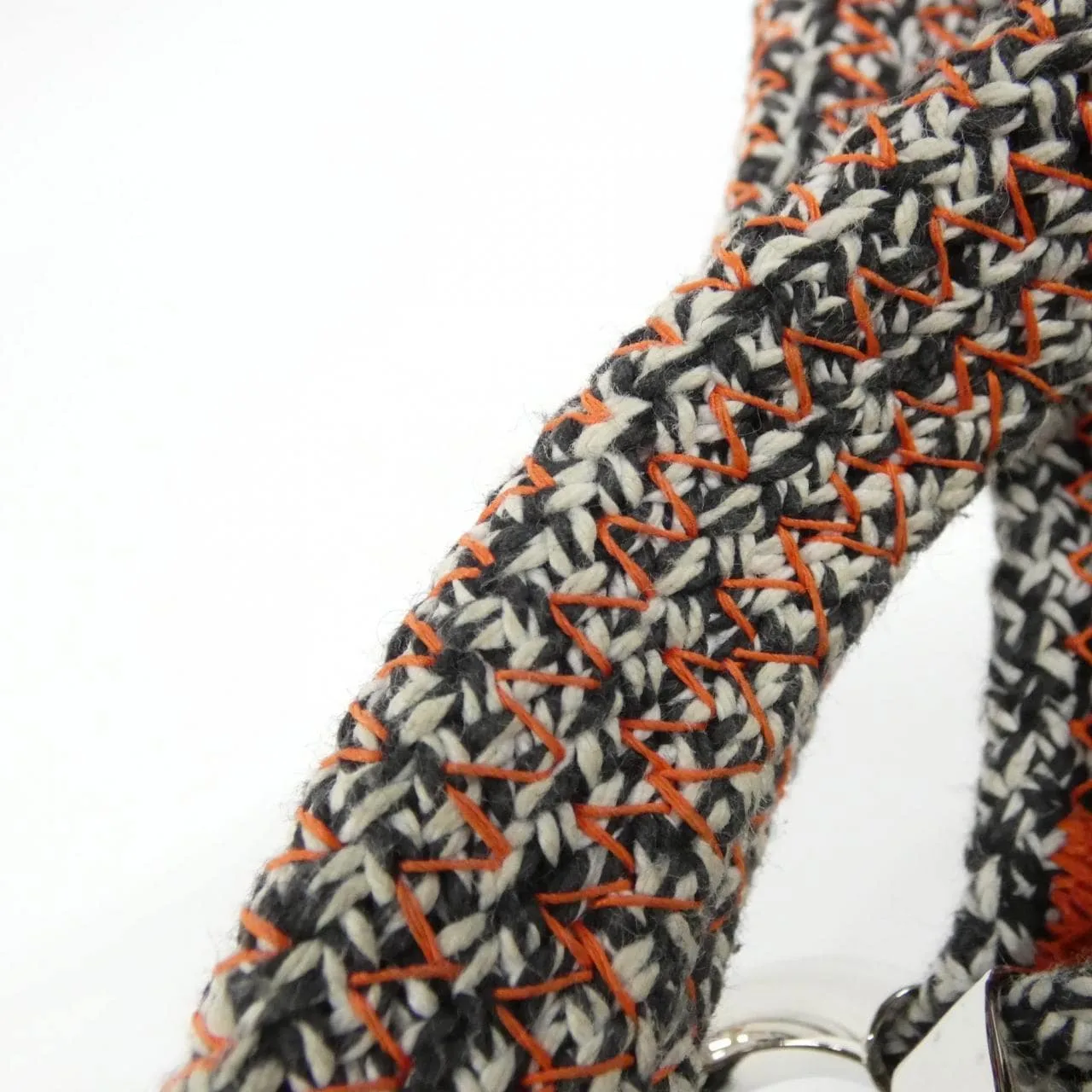 BALENCIAGA 380687 KZF1N Handbag Canvas 黑色 帆布 中古品B - 縮圖 6