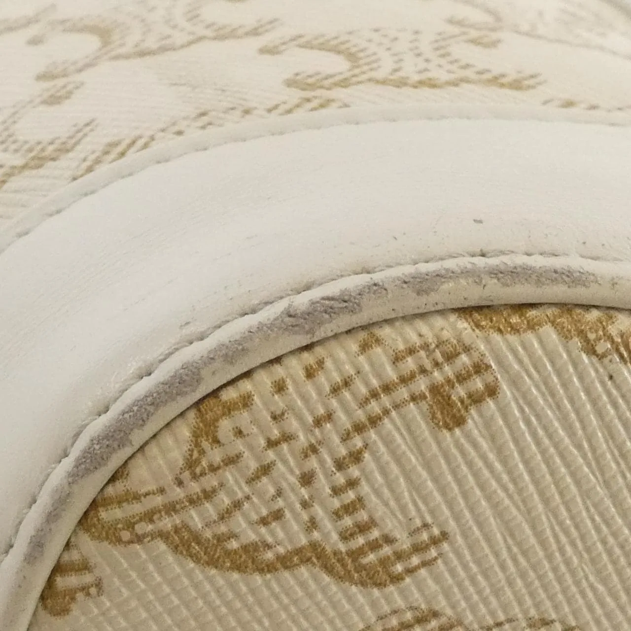 CELINE Triomphe 191442CHI Shoulder Canvas 黑色 帆布 中古品B - 縮圖 3