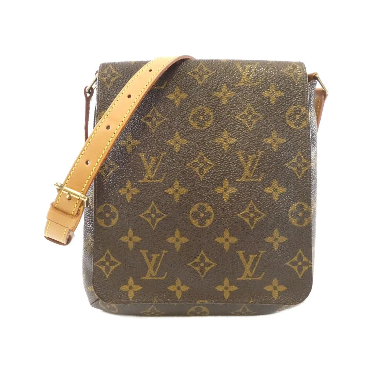 LOUIS VUITTON Musette M51258 Shoulder Monogram Black
