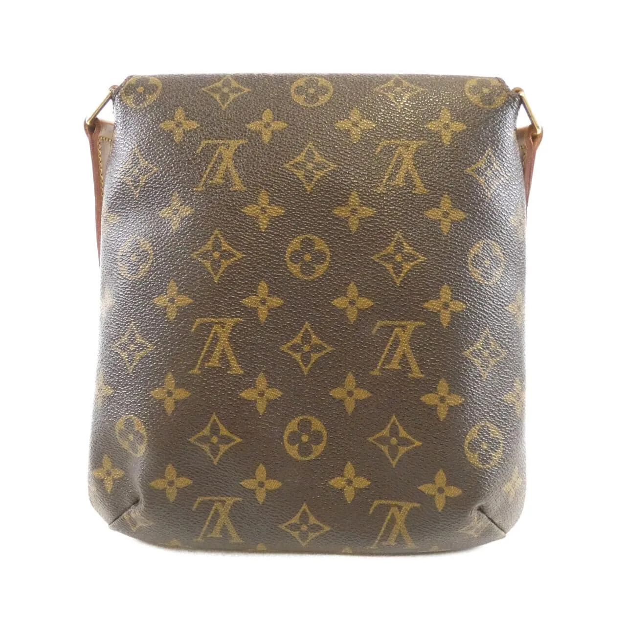 LOUIS VUITTON Musette M51258 Shoulder Monogram 黑色 Monogram 中古品B - 縮圖 2