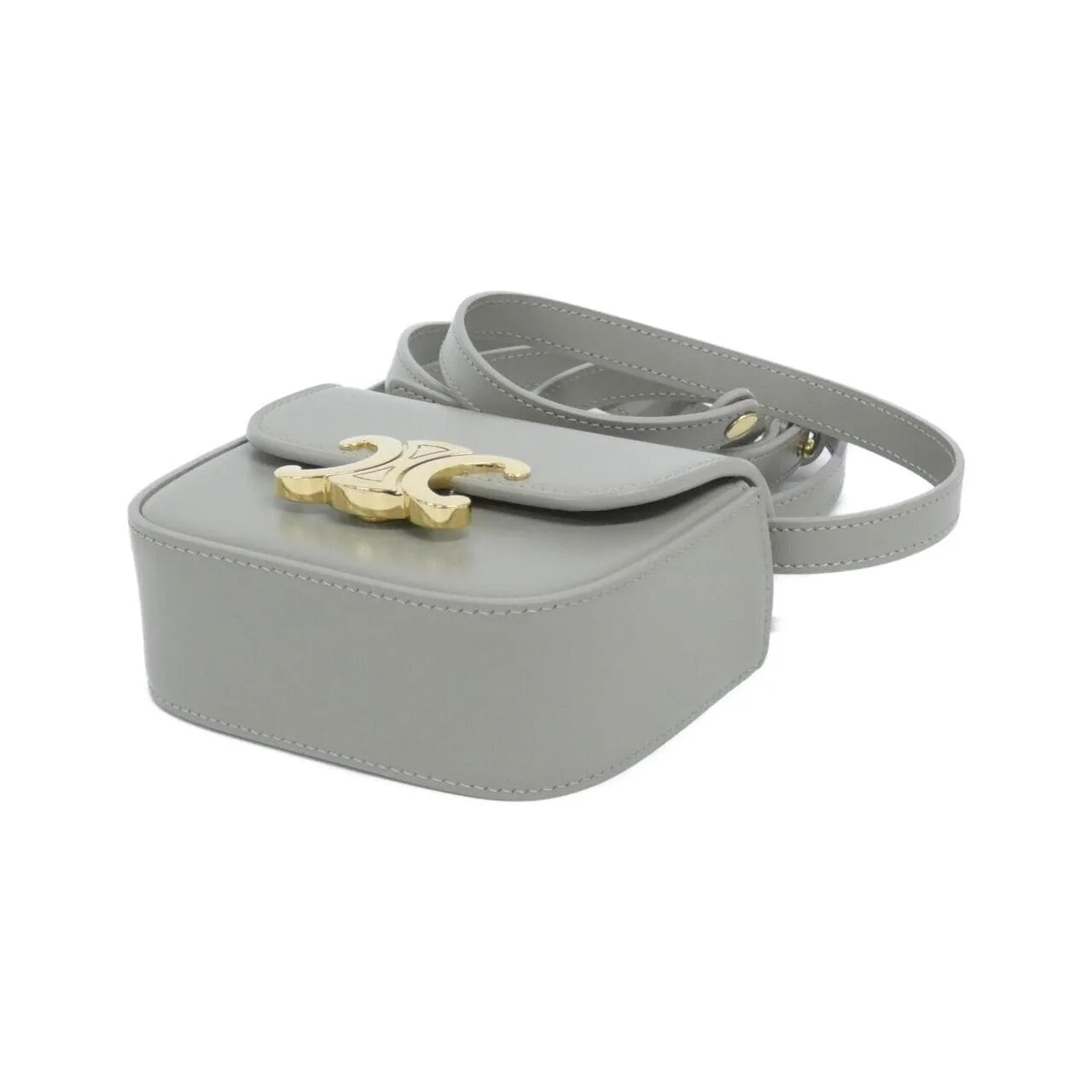 CELINE 10I513DPV Shoulder 黑色 中古品A - 縮圖 3