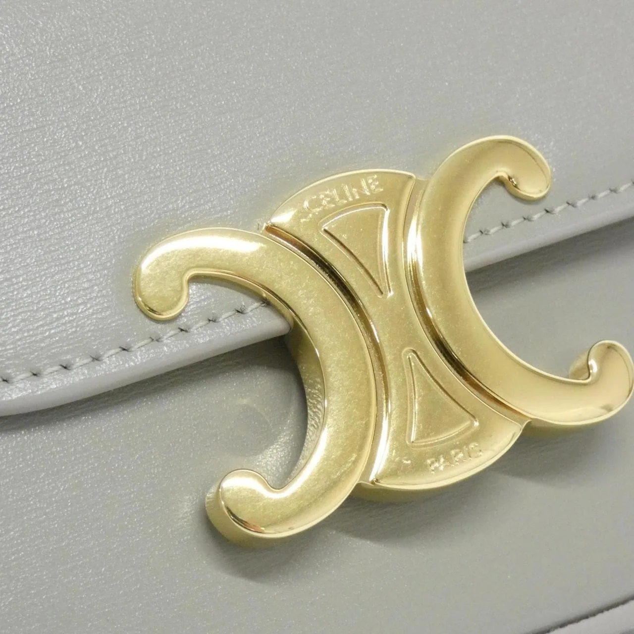 CELINE 10I513DPV Shoulder 黑色 中古品A - 縮圖 4