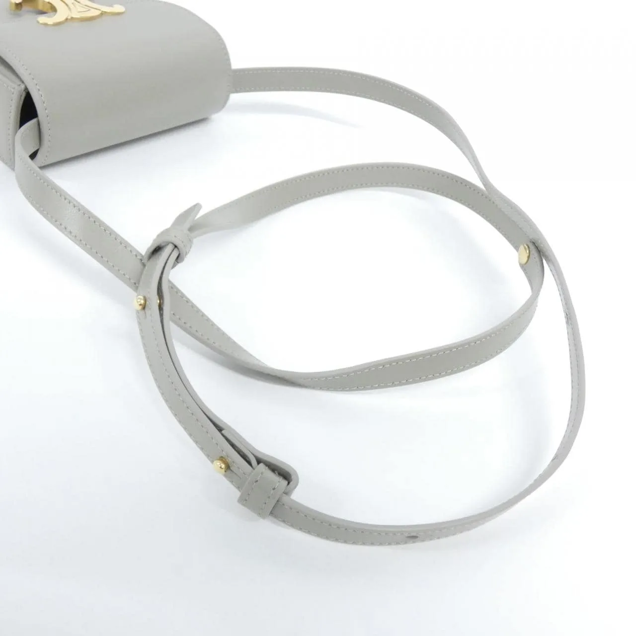 CELINE 10I513DPV Shoulder 黑色 中古品A - 縮圖 5