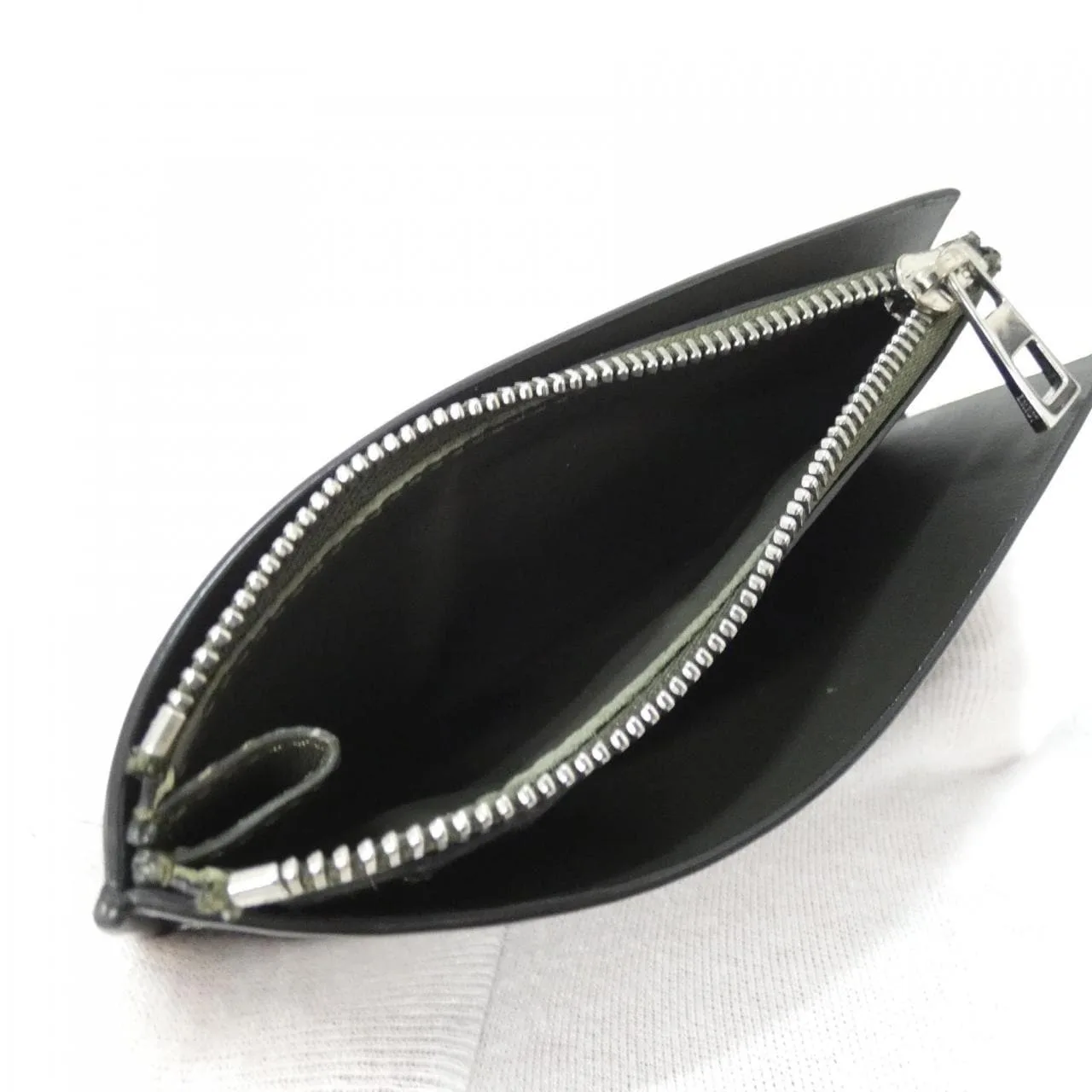 LOEWE CANBPVZX02 Coin Case Black Rank A - Thumbnail 9