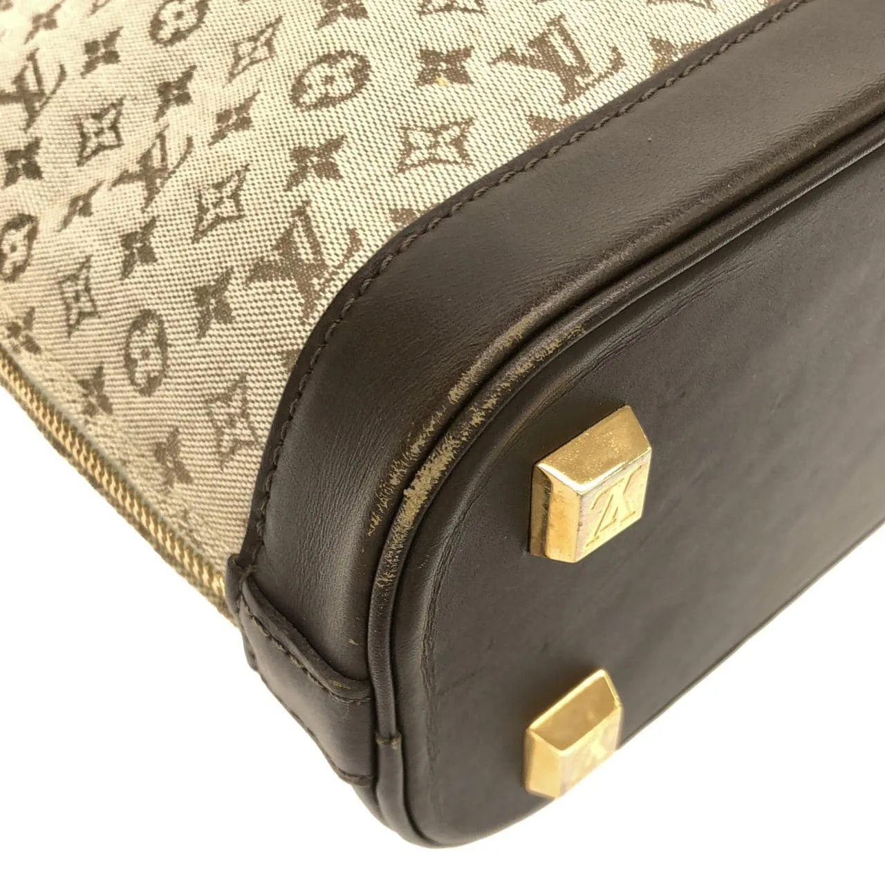 LOUIS VUITTON Alma M92301 Handbag Monogram Black Monogram - Thumbnail 2