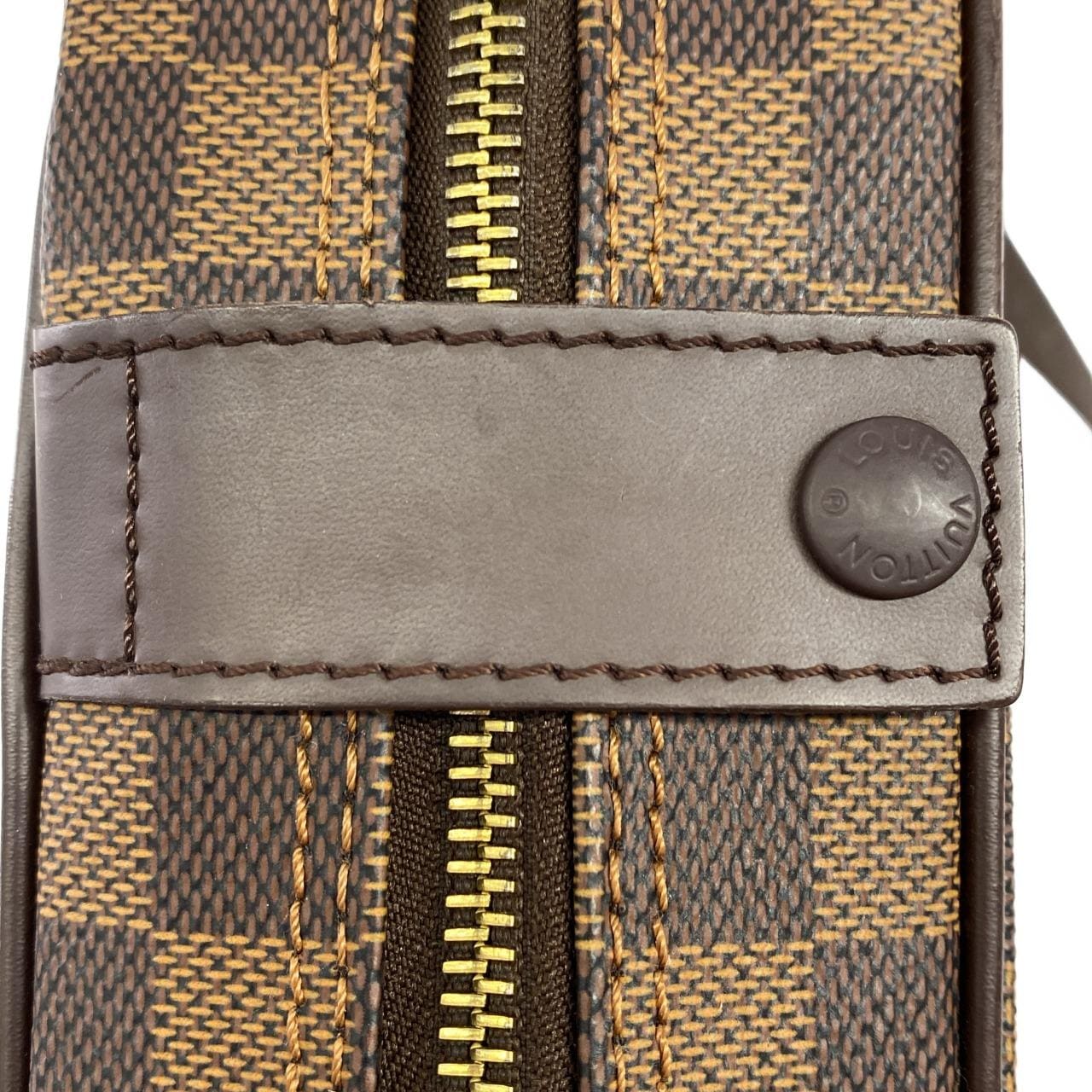 LOUIS VUITTON N41442 Shoulder Bag Damier 黑色 Damier 中古品A - 縮圖 5