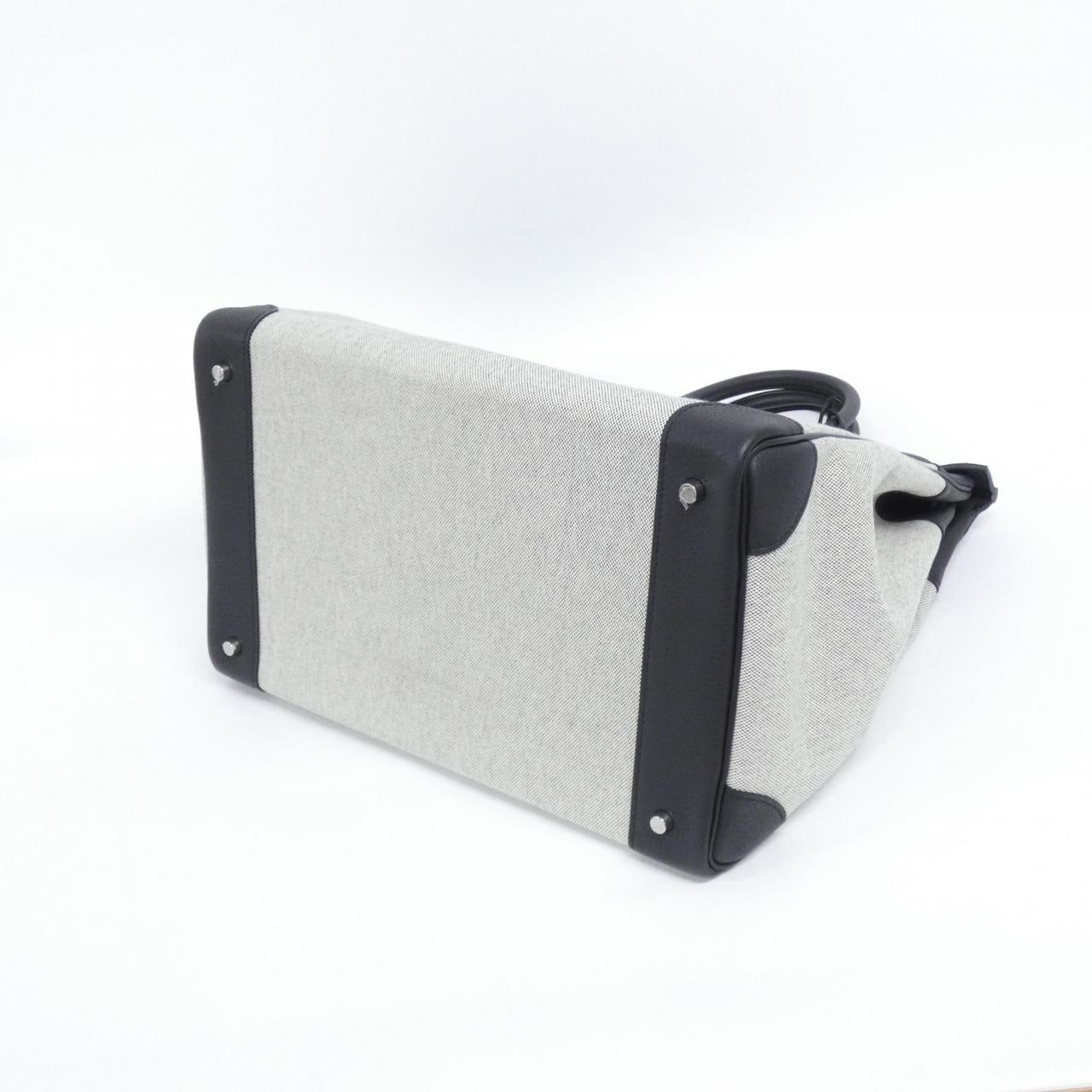 HERMES 083326CK Handbag Togo 黑色 Togo 牛皮 - 縮圖 3