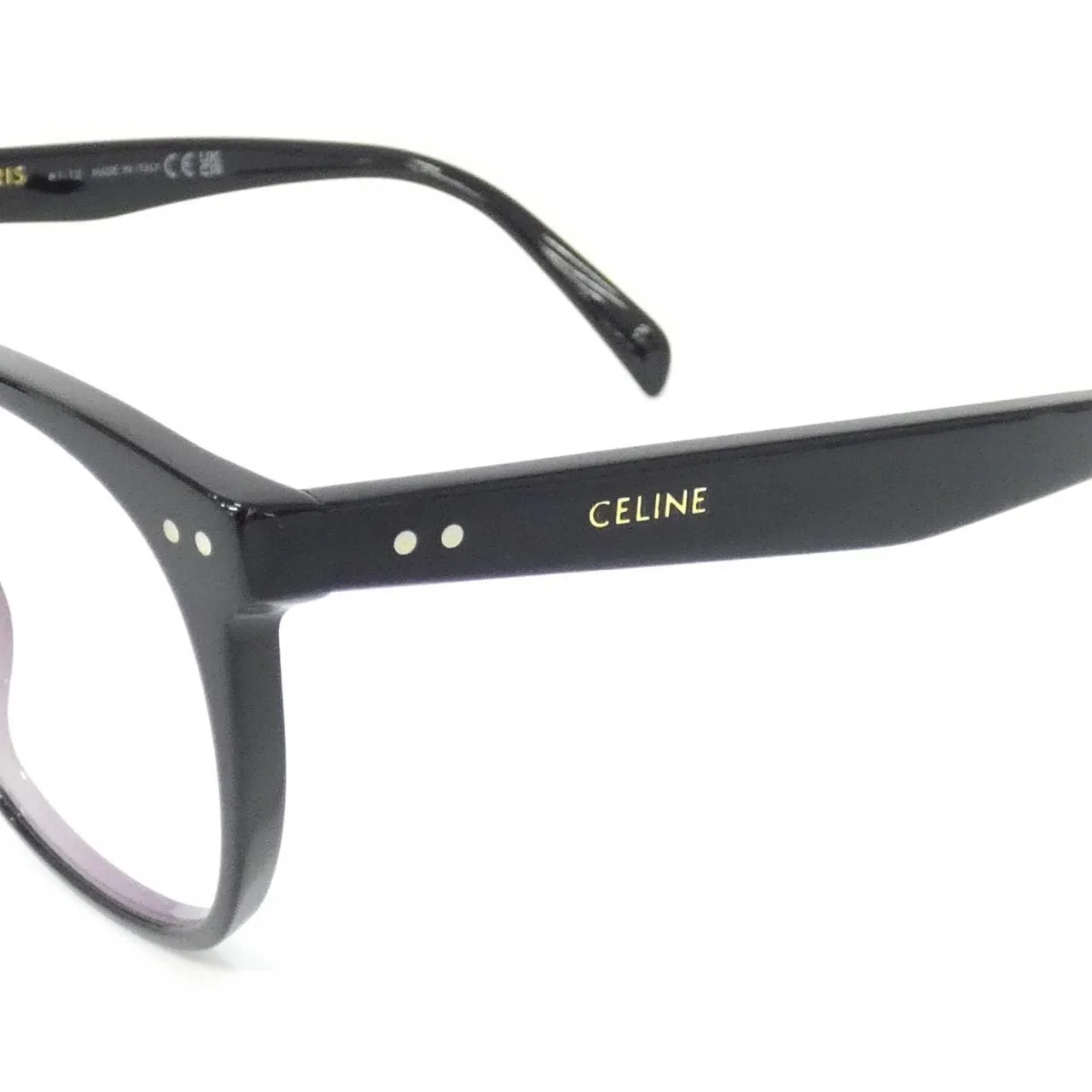 CELINE CL50099I Sunglasses 黑色 中古品A - 縮圖 4