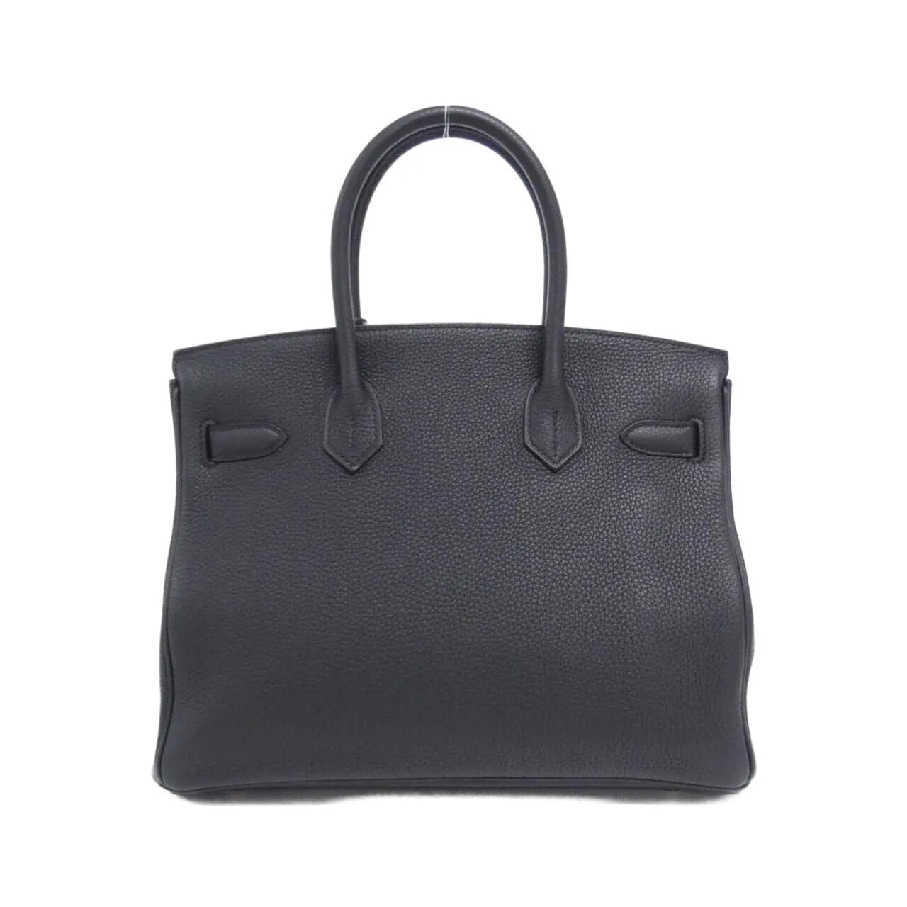HERMES Birkin 044577CD Handbag Togo Black Togo Leather Rank A - Thumbnail 2