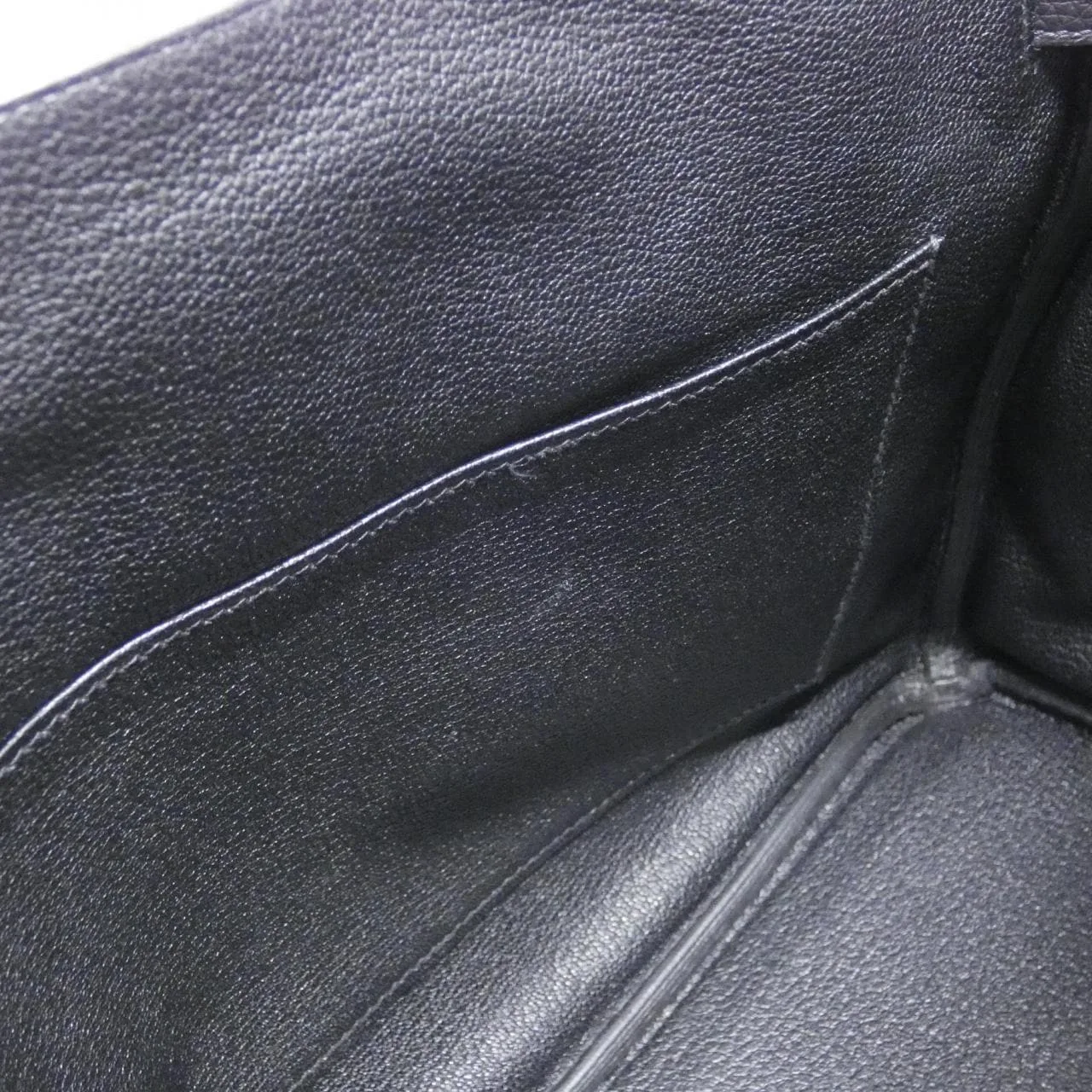 HERMES Birkin 044577CD Handbag Togo Black Togo Leather Rank A - Thumbnail 7