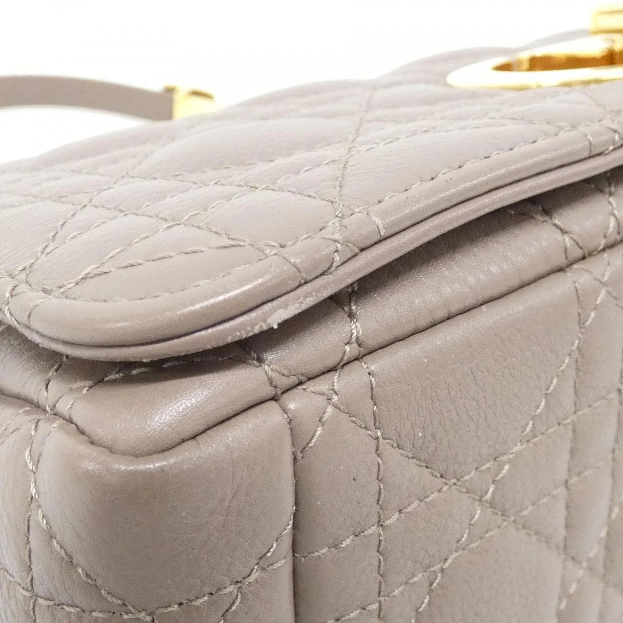 DIOR Caro M9242UWHC Shoulder 黑色 中古品A - 縮圖 3