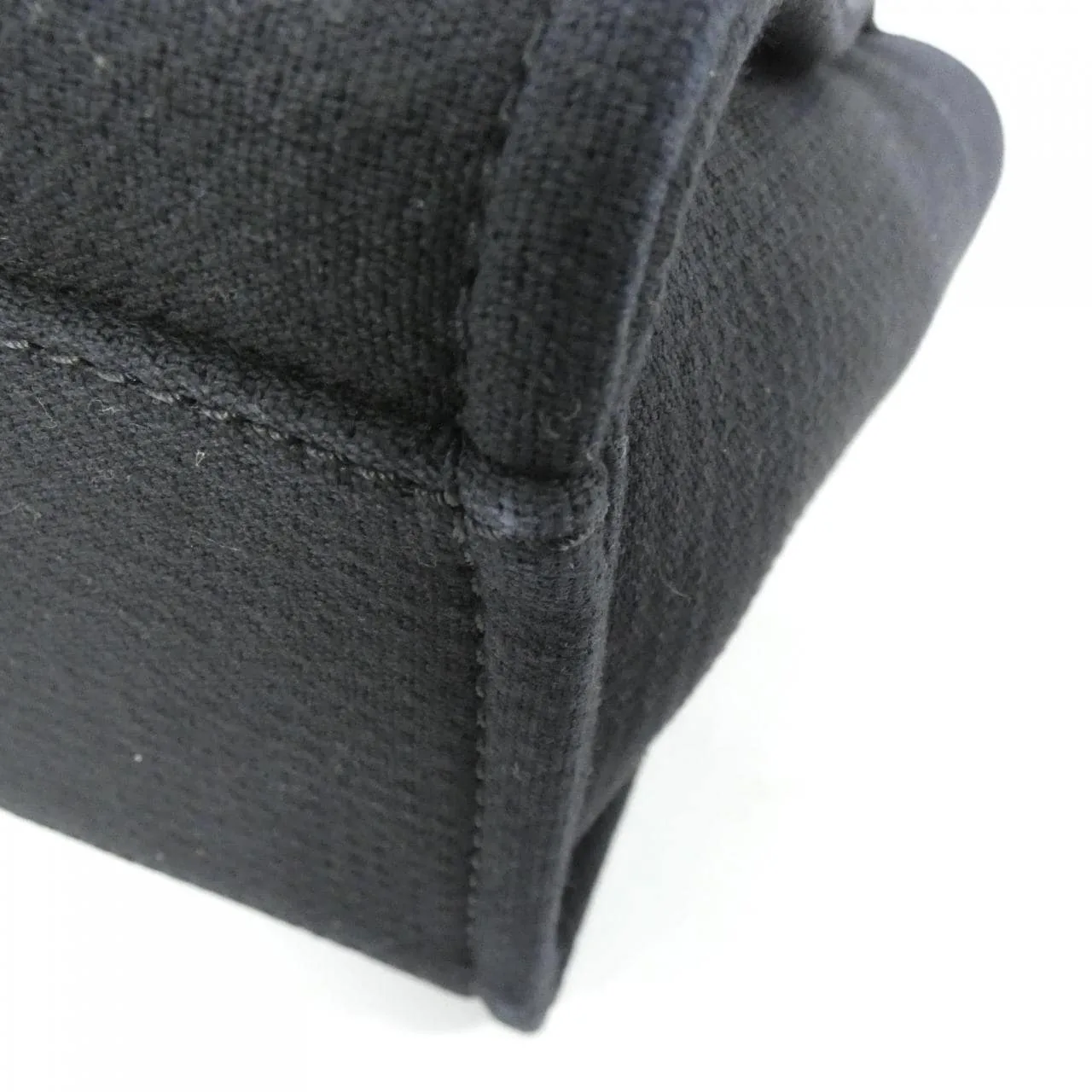 CHANEL Deauville AS3257 Handbag Black Rank A - Thumbnail 4