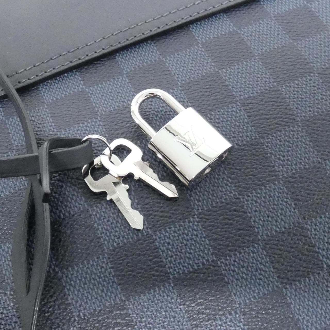 LOUIS VUITTON N41351 Tote Damier 黑色 Damier 中古品A - 縮圖 5