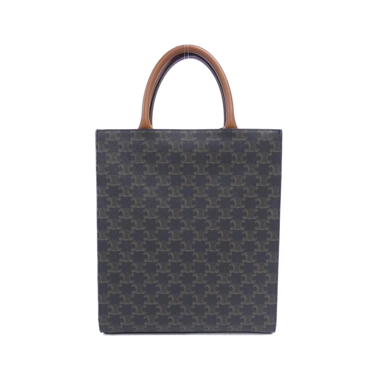 CELINE Cabas 191542BZK Handbag Canvas 2