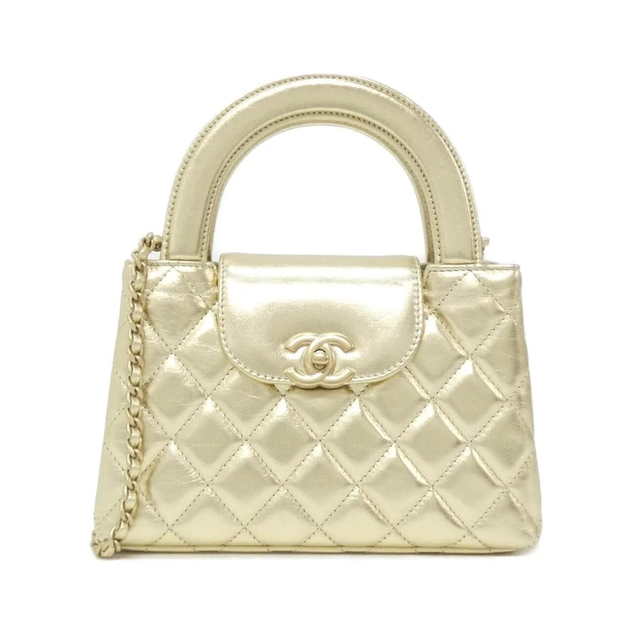 CHANEL AS4416 Handbag Gold