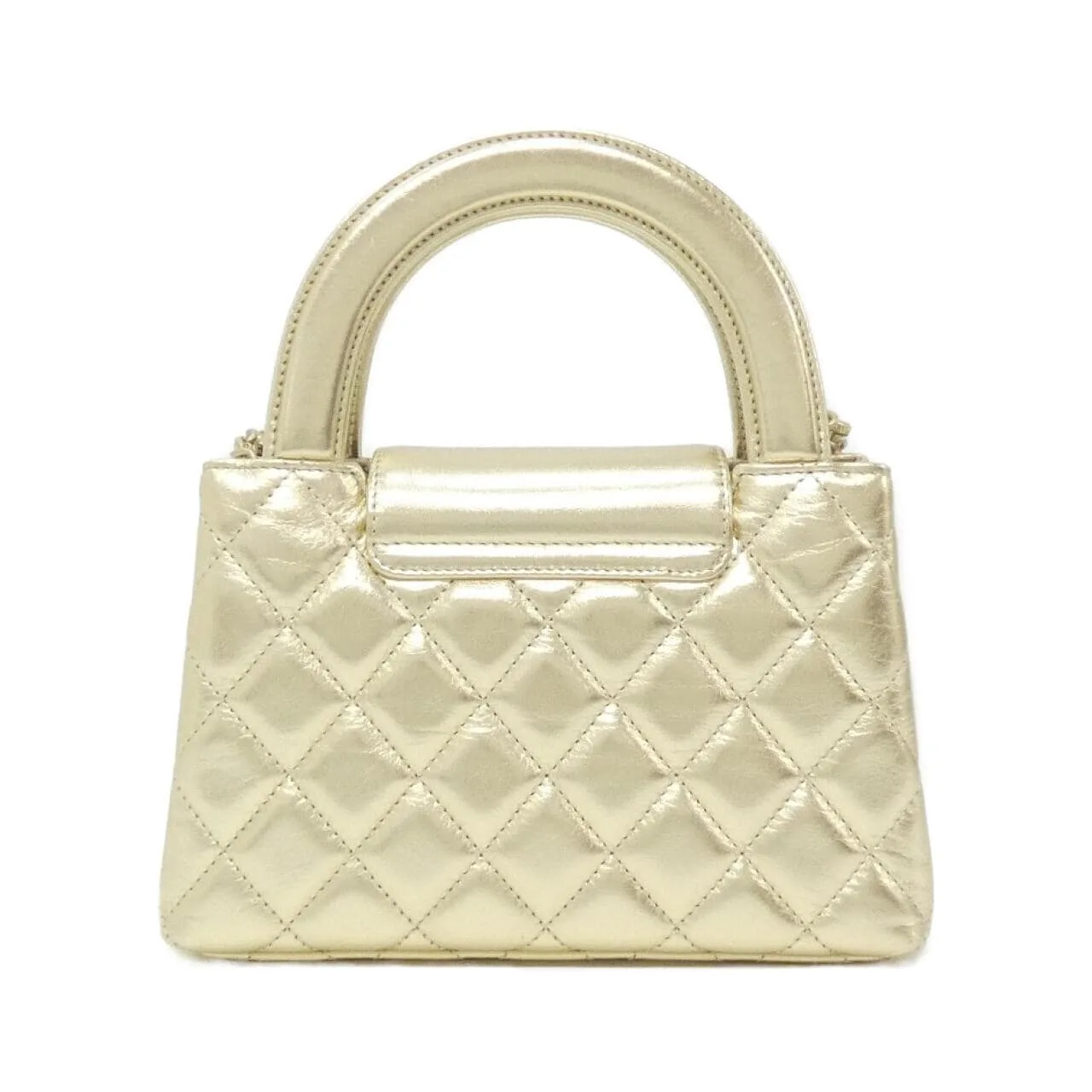 CHANEL AS4416 Handbag Gold Rank A - Thumbnail 2