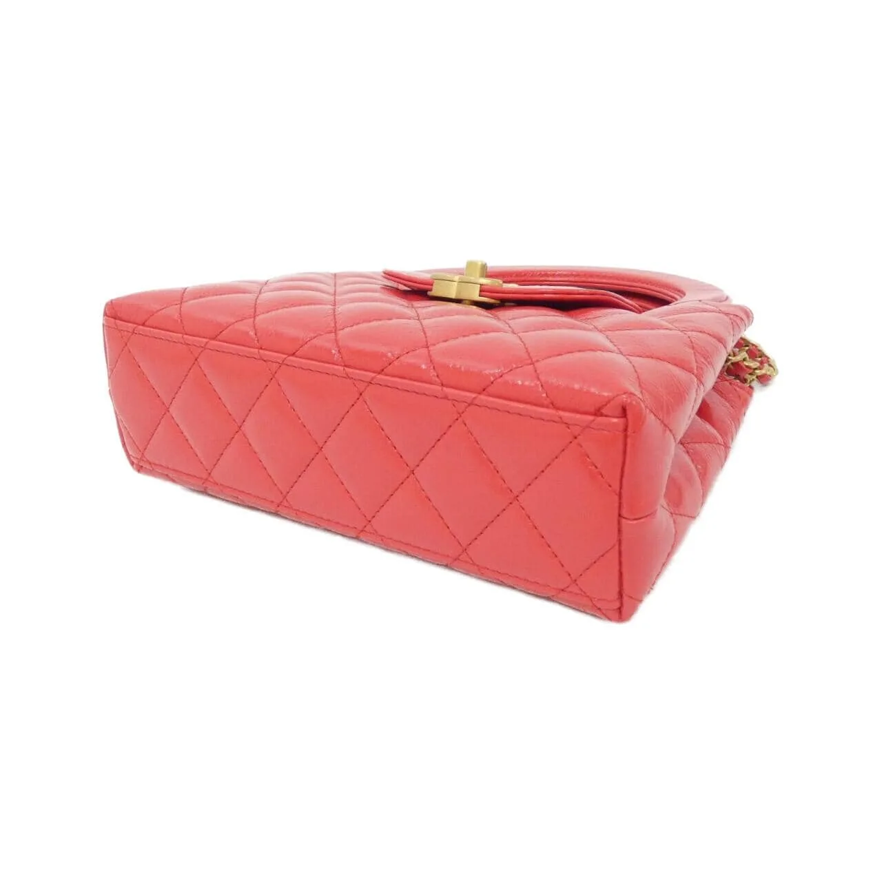 CHANEL AS4416 Handbag Red Rank A - Thumbnail 3