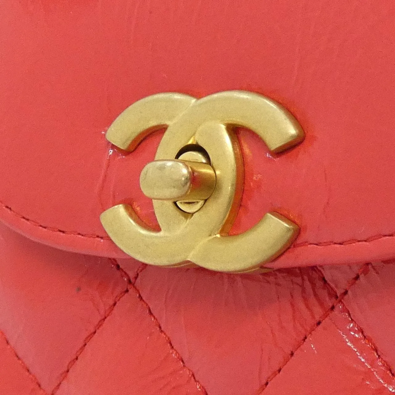 CHANEL AS4416 Handbag Red Rank A - Thumbnail 4
