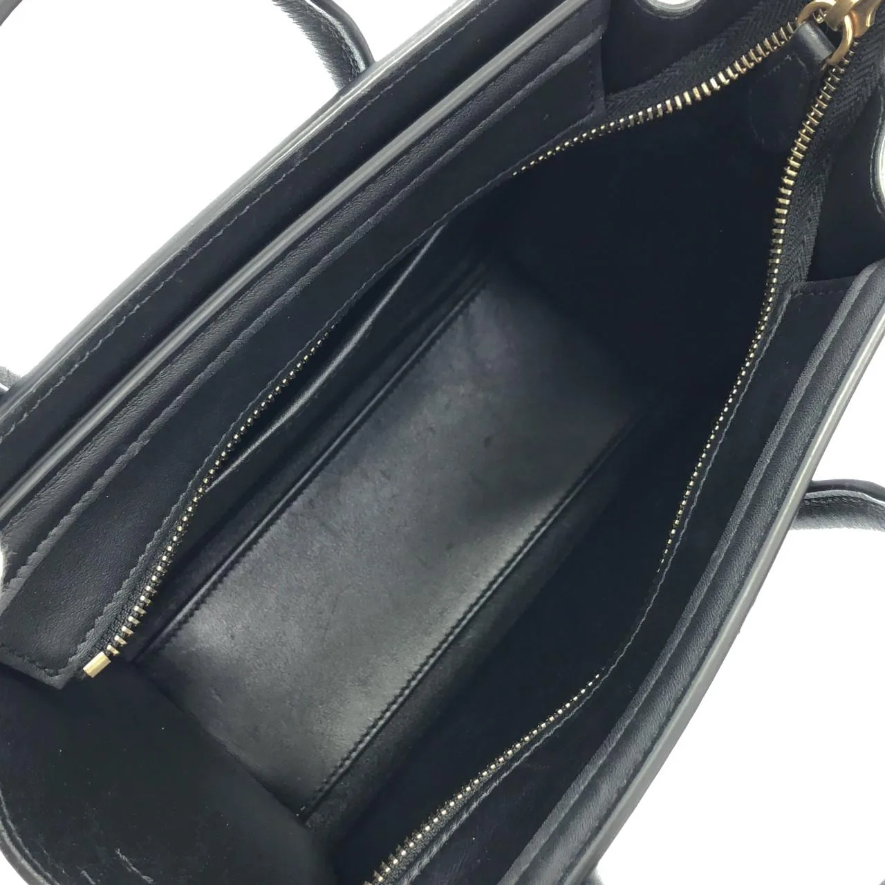 CELINE Luggage 189243HSC Handbag 黑色 中古品A - 縮圖 7