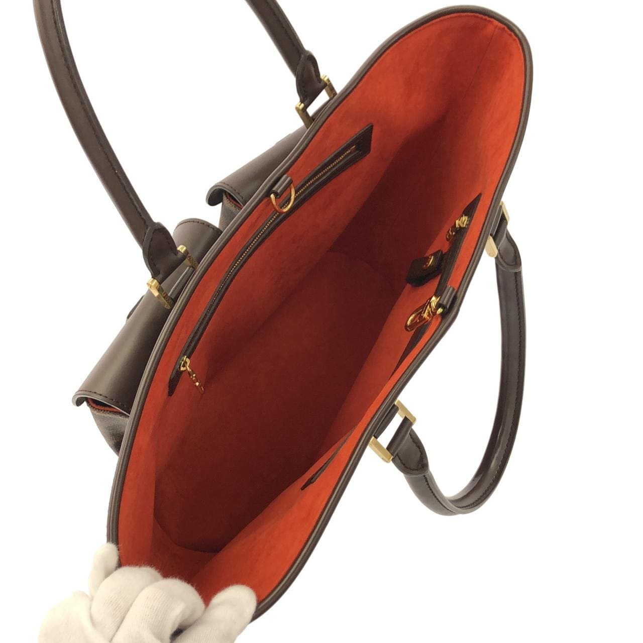 LOUIS VUITTON N51120 Bag Damier 黑色 Damier 中古品A - 縮圖 6