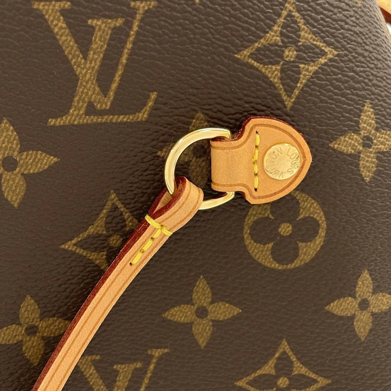 LOUIS VUITTON Neverfull M41177 Tote Monogram Black Monogram Rank A - Thumbnail 5