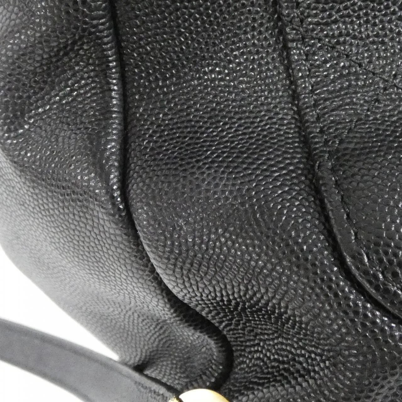 CHANEL 93748 Backpack Grained Calfskin Black Grained Calfskin - Thumbnail 5