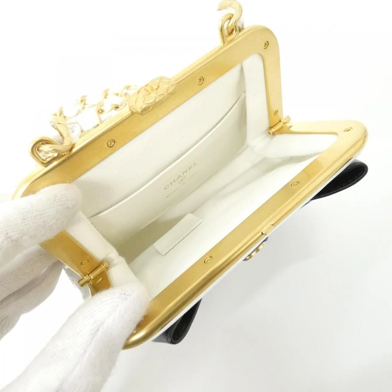 CHANEL AP4028 Wallet Patent Leather Black Patent Leather Rank A - Thumbnail 6