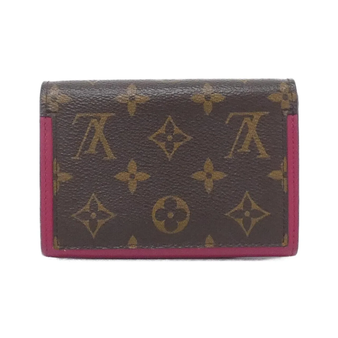 LOUIS VUITTON M64588 Wallet Monogram 黑色 Monogram 中古品A - 縮圖 2