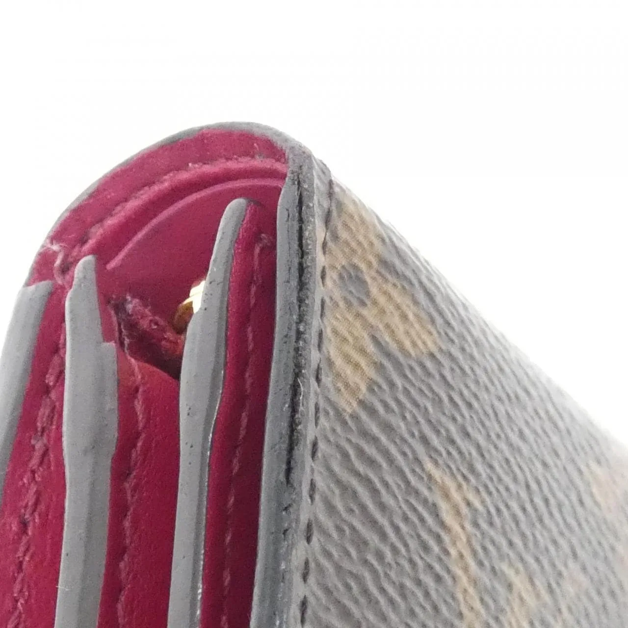 LOUIS VUITTON M64588 Wallet Monogram 黑色 Monogram 中古品A - 縮圖 6