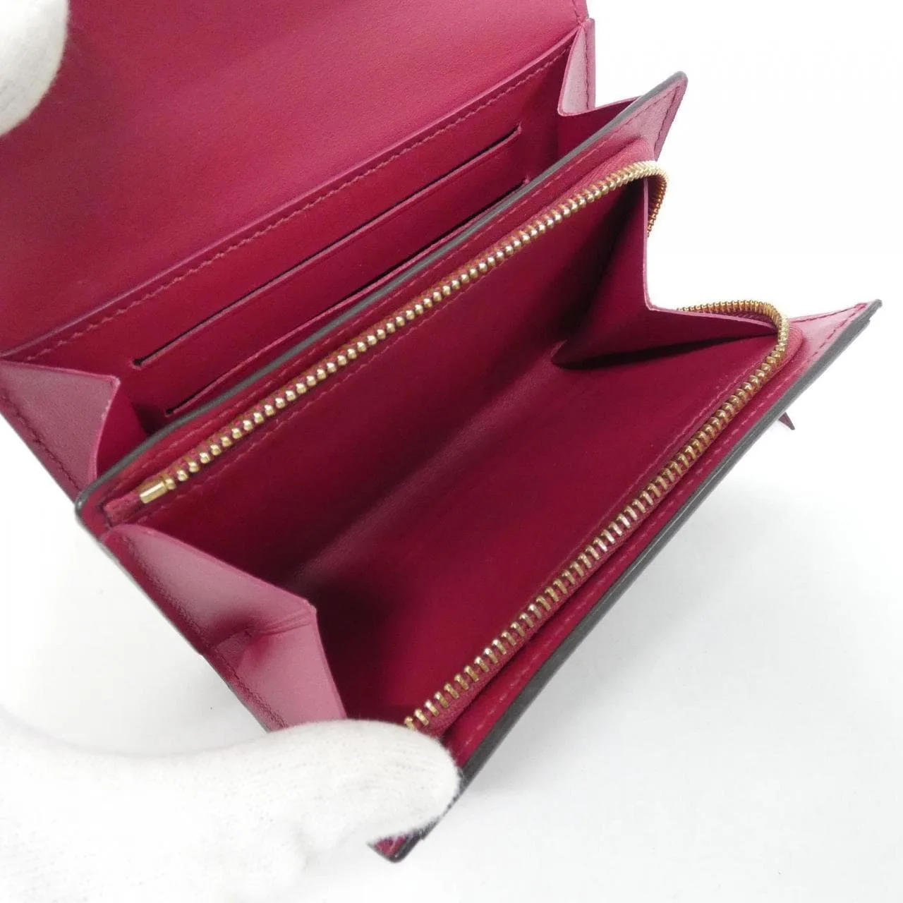 LOUIS VUITTON M64588 Wallet Monogram 黑色 Monogram 中古品A - 縮圖 8