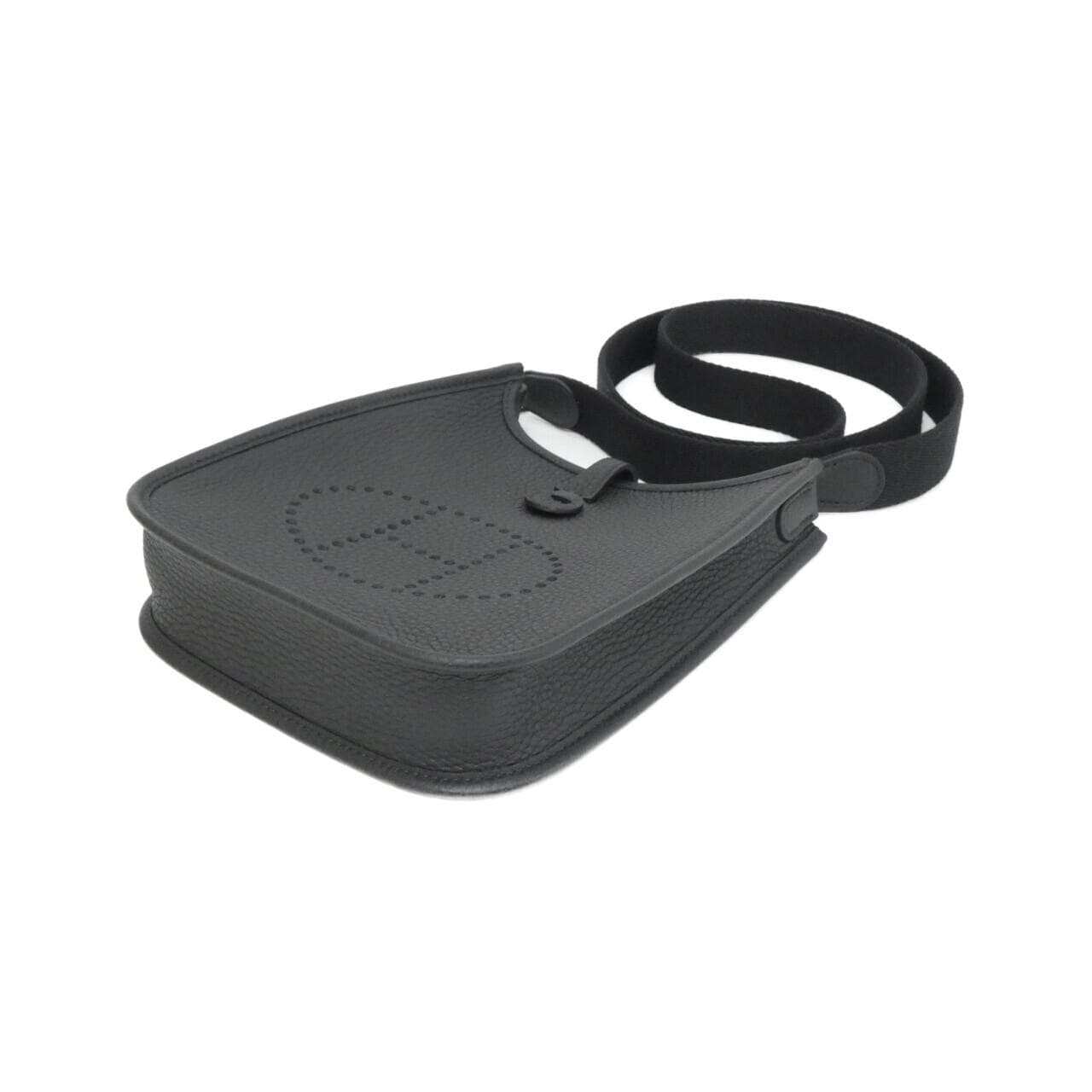 HERMES HERMÈS Evelyne 069426CK Shoulder Bag Clemence Black Clemence Leather Unused - Thumbnail 3