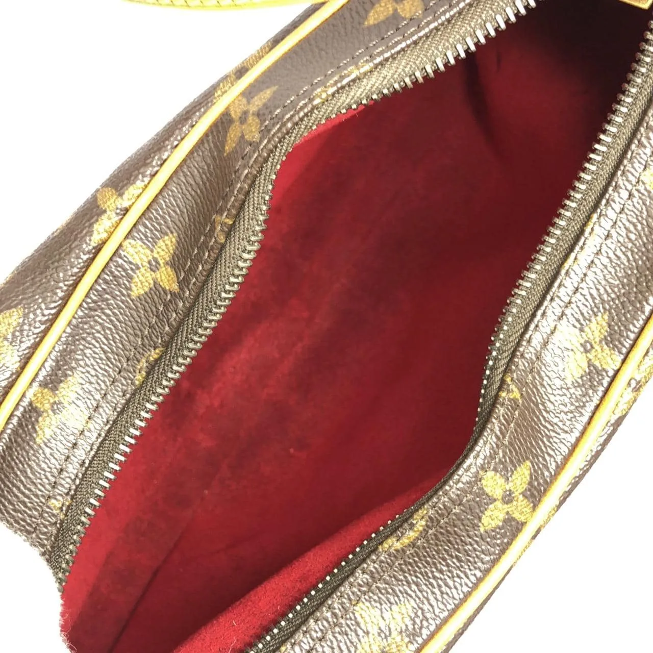 LOUIS VUITTON M51512 Shoulder Monogram 黑色 Monogram 中古品A - 縮圖 5