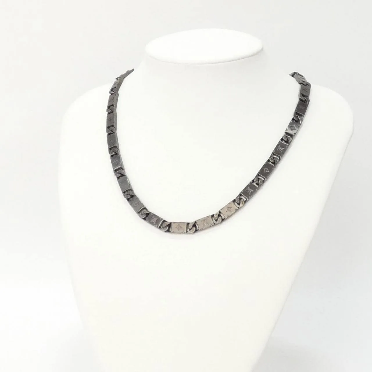 LOUIS VUITTON M01782 Accessories Monogram 銀色 Monogram 中古品A - 縮圖 6