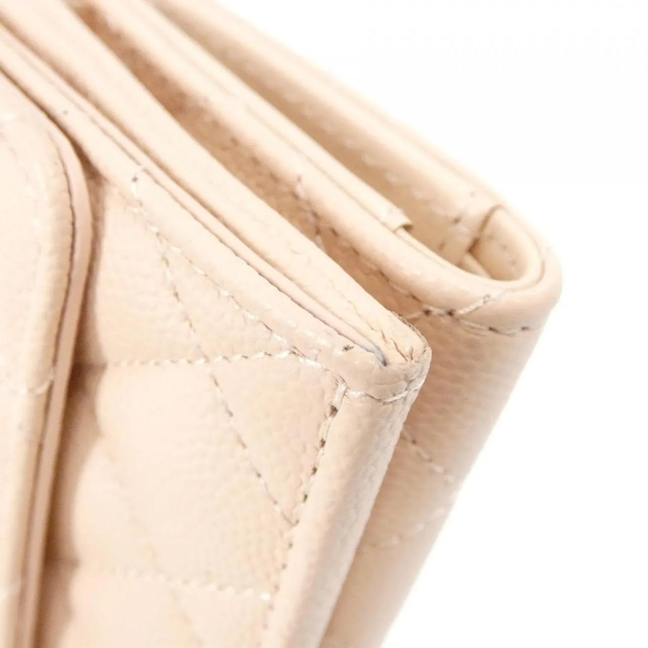 CHANEL Chanel 19 AP3711 Wallet Grained Calfskin 粉色 荔枝紋牛皮 中古品A - 縮圖 3