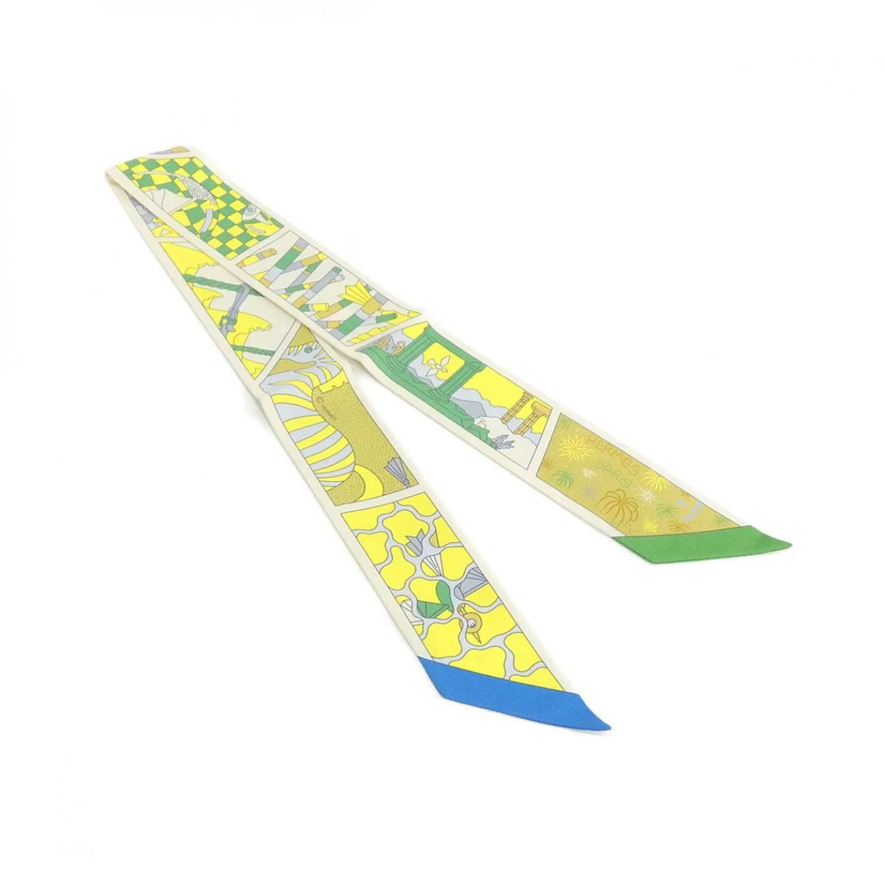 HERMES 063975S Scarf Black