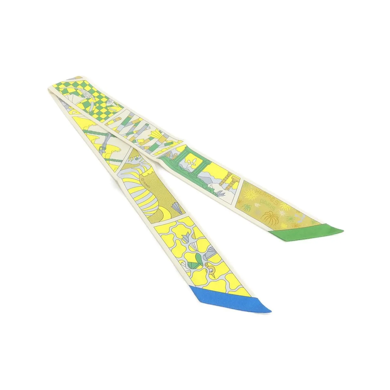 HERMES 063975S Scarf Black