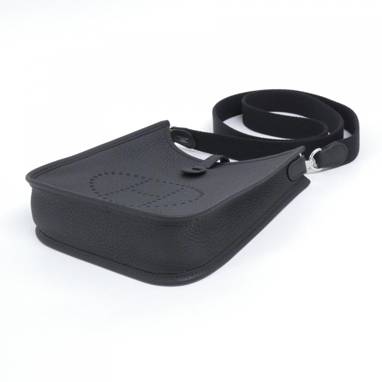 HERMES 069426CK Shoulder Clemence Black Clemence Leather - Thumbnail 3