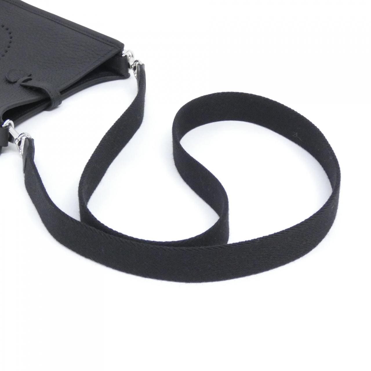 HERMES 069426CK Shoulder Clemence Black Clemence Leather - Thumbnail 4