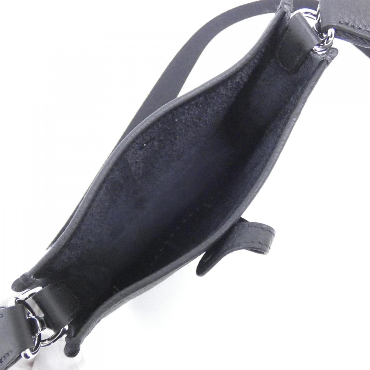 HERMES 069426CK Shoulder Clemence Black Clemence Leather - Thumbnail 5