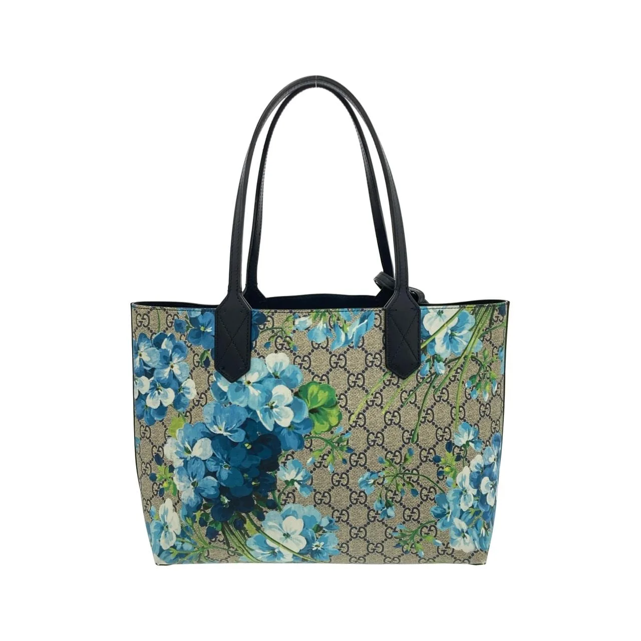 GUCCI 546323 CU71X Handbag Leather Beige Leather - Thumbnail 2