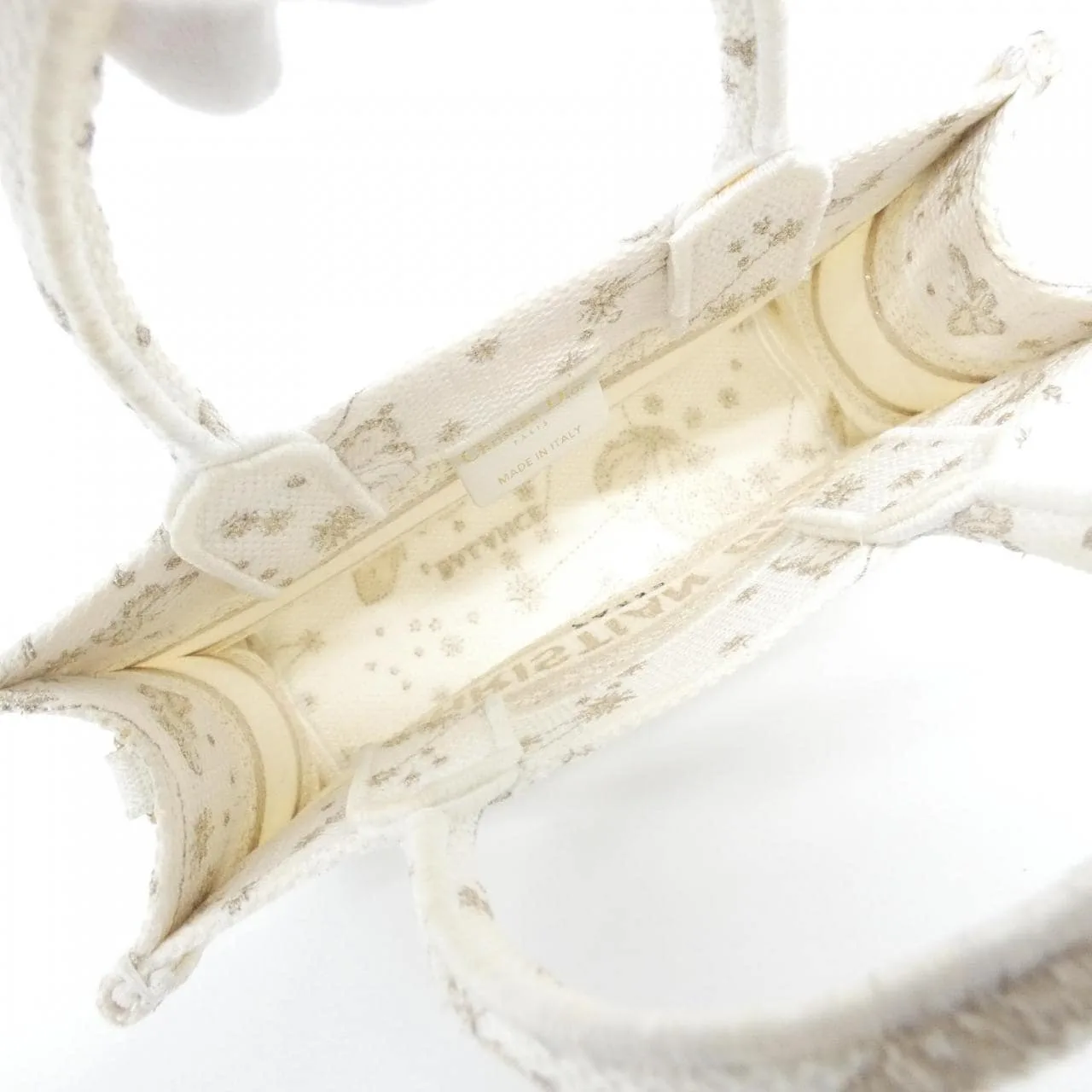 DIOR Book Tote S5573CESU Tote Canvas Black Canvas Rank A - Thumbnail 9