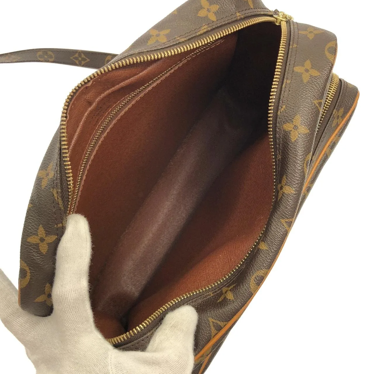 LOUIS VUITTON Nile M45244 Shoulder Monogram Black Monogram Rank A - Thumbnail 7