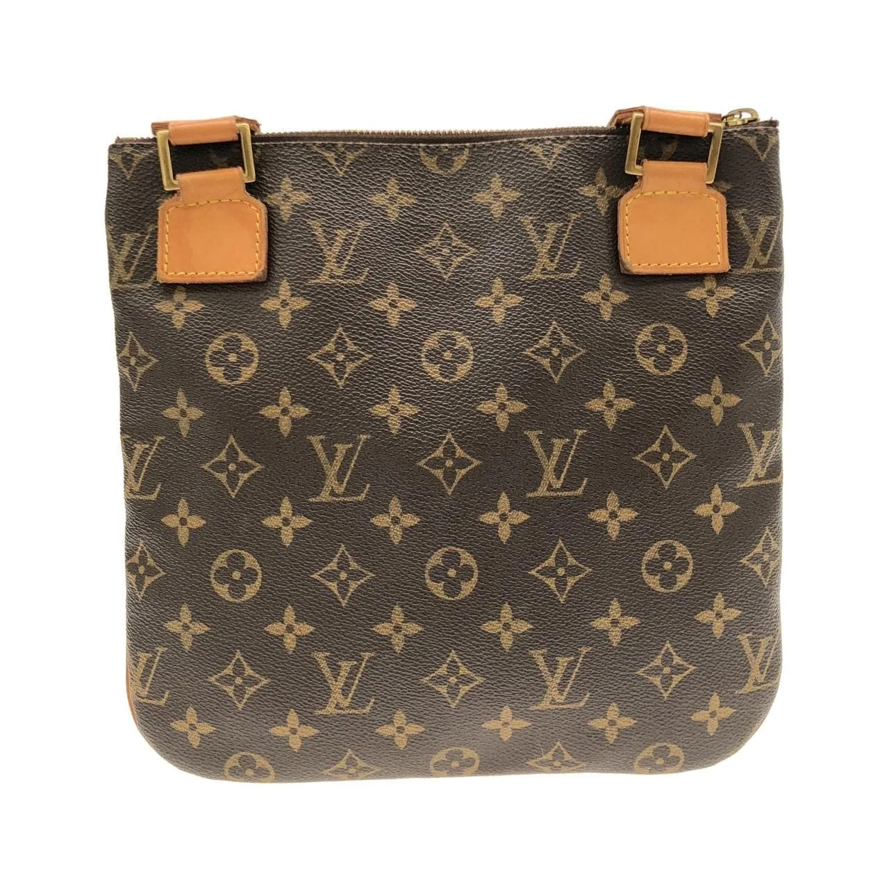 LOUIS VUITTON Pochette M40044 Shoulder Monogram Black Monogram - Thumbnail 2