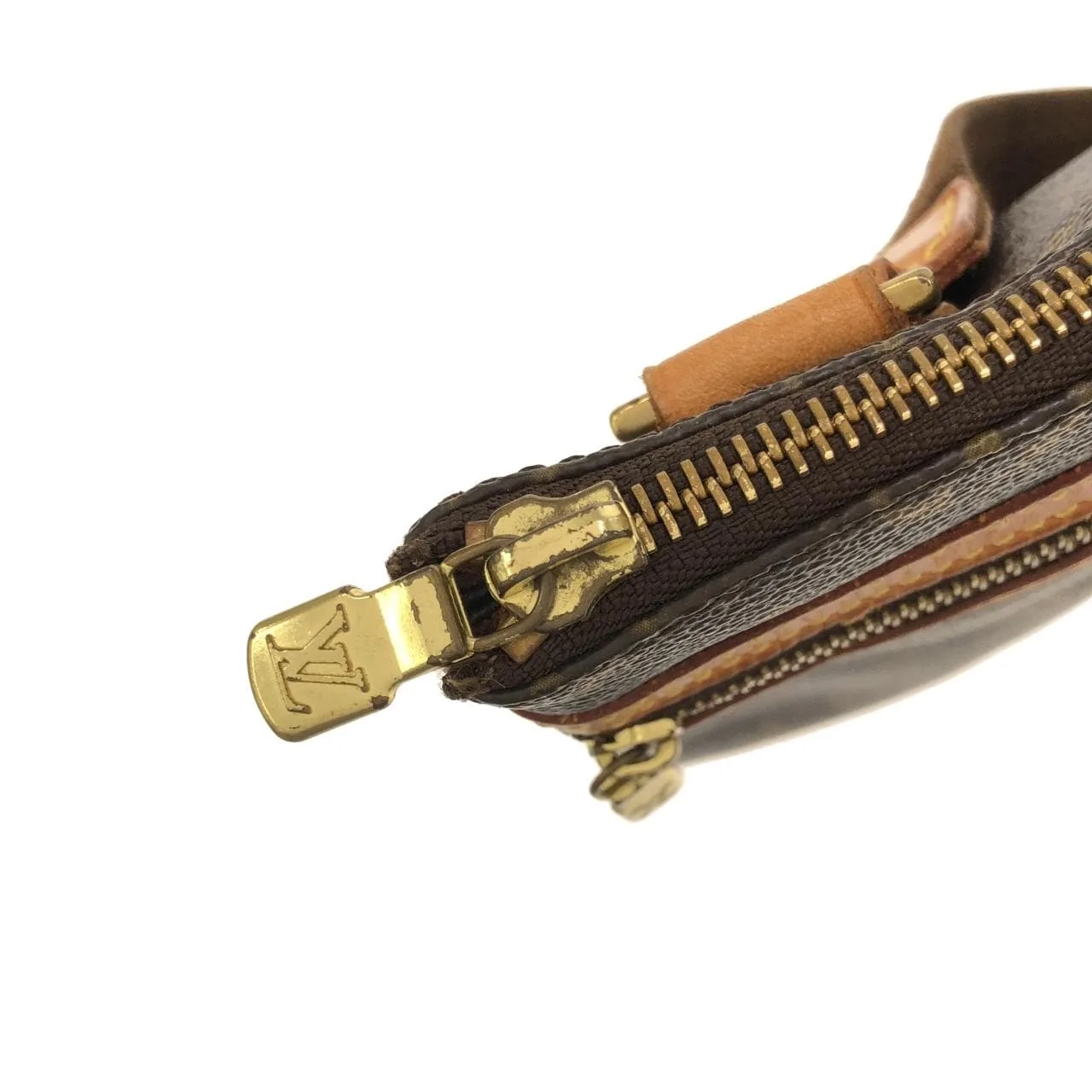 LOUIS VUITTON Pochette M40044 Shoulder Monogram Black Monogram - Thumbnail 5