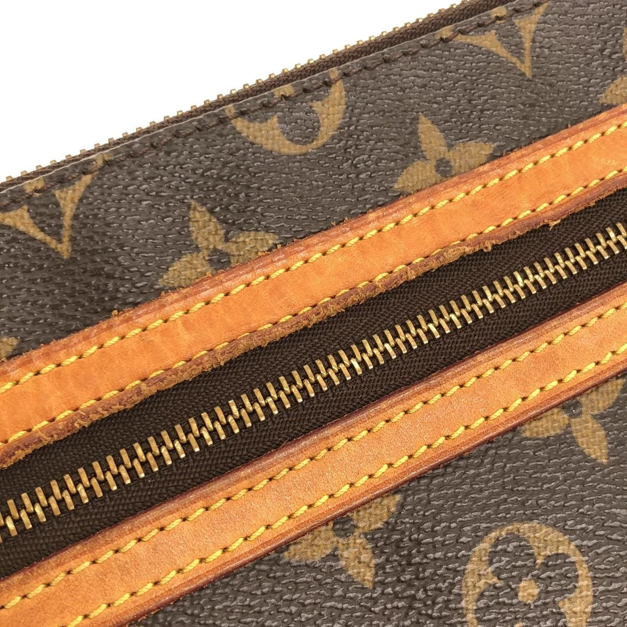 LOUIS VUITTON Pochette M40044 Shoulder Monogram Black Monogram - Thumbnail 6