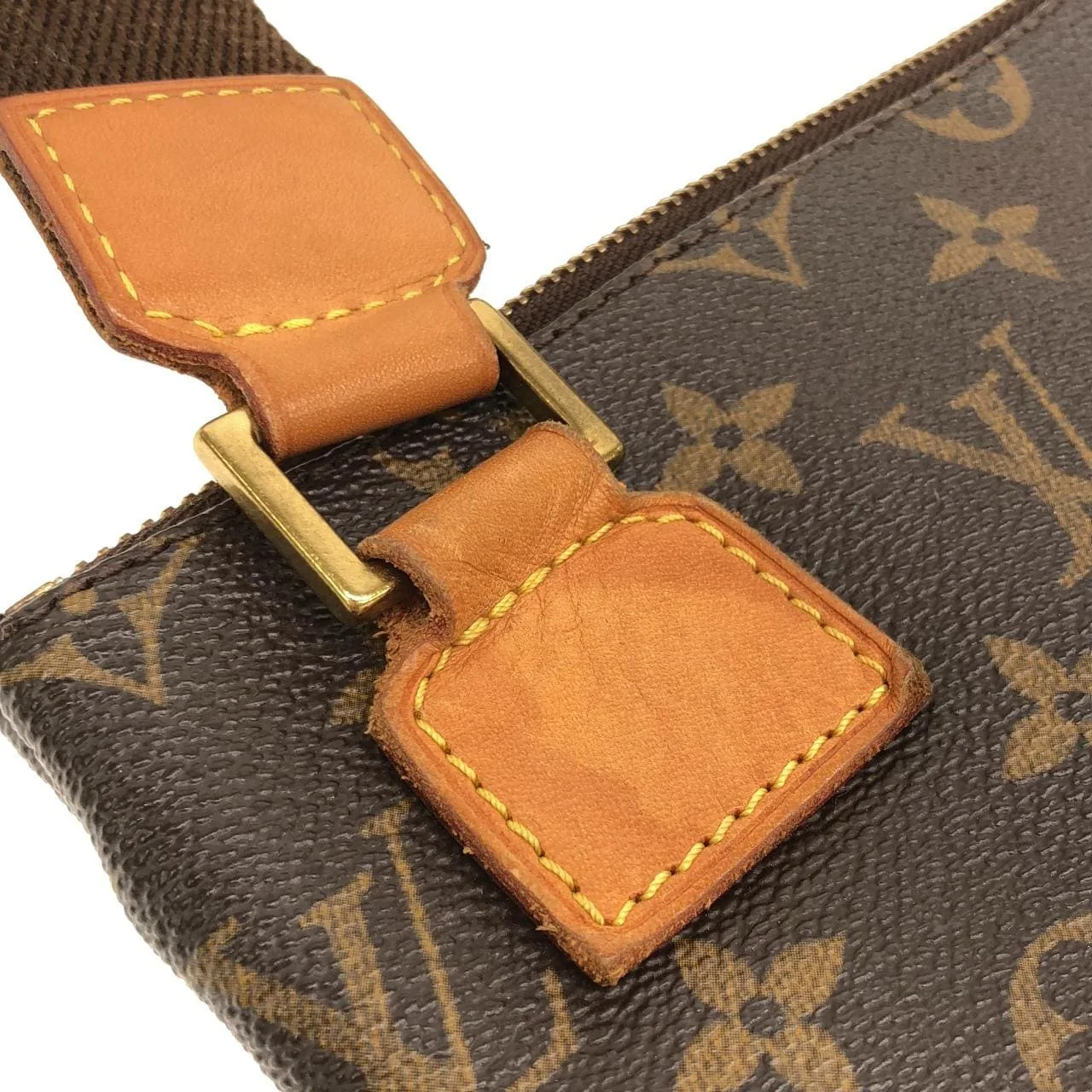LOUIS VUITTON Pochette M40044 Shoulder Monogram Black Monogram - Thumbnail 7