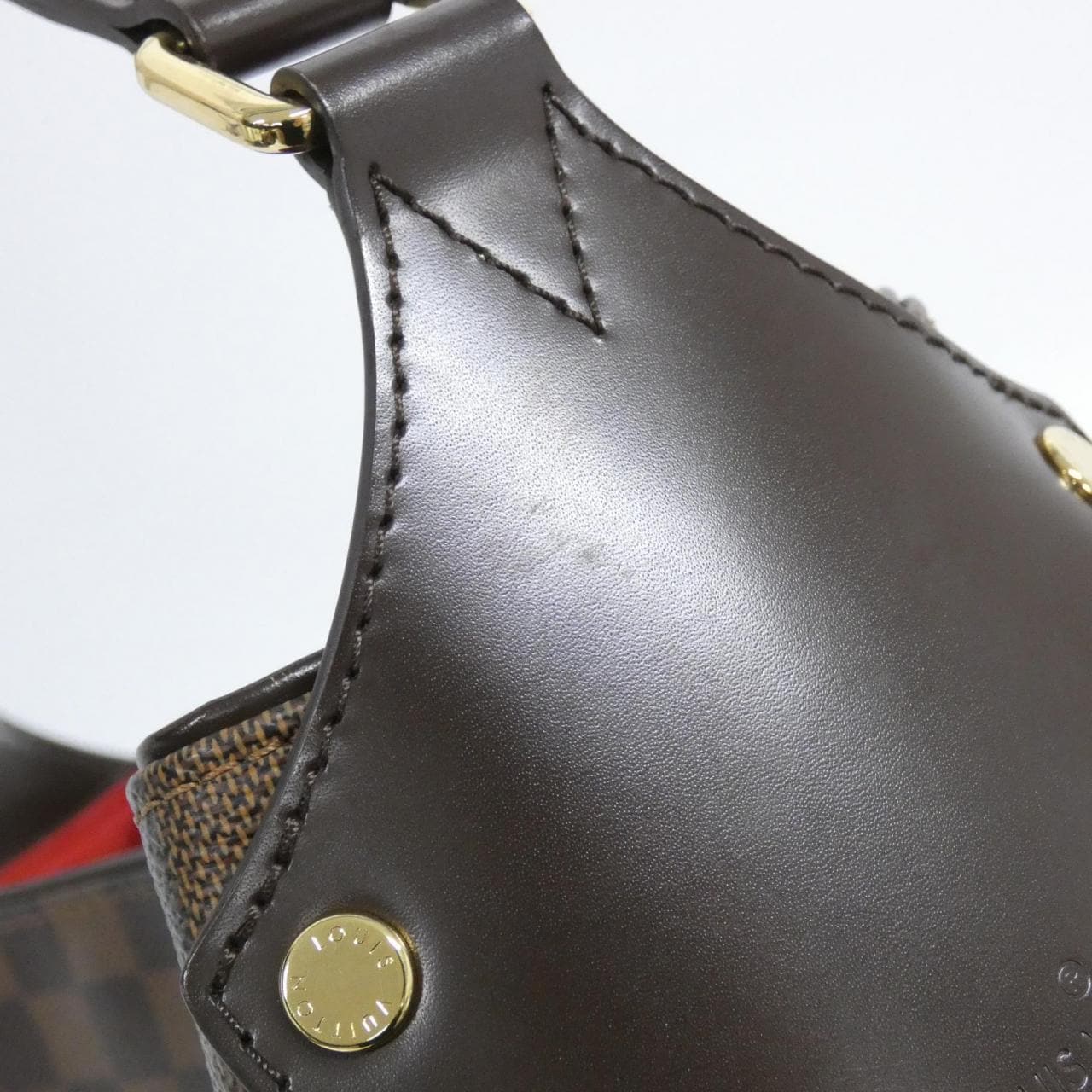 LOUIS VUITTON N63542 Shoulder Bag Damier 黑色 Damier 中古品A - 縮圖 4