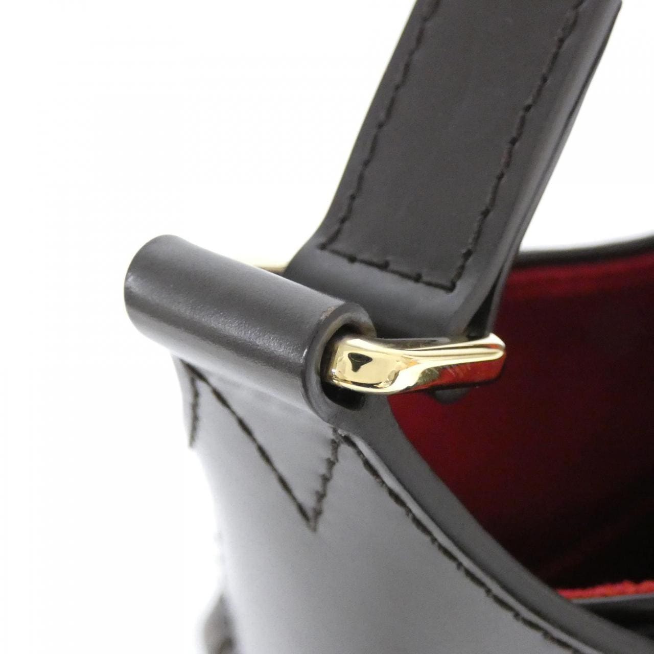 LOUIS VUITTON N63542 Shoulder Bag Damier 黑色 Damier 中古品A - 縮圖 5