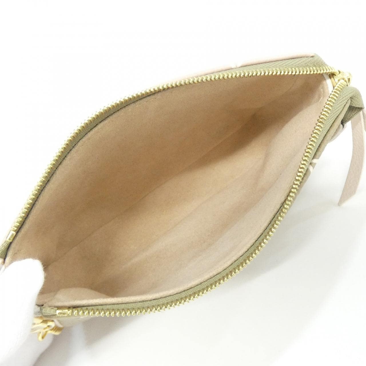 LOUIS VUITTON Pochette M81284 Pochette Monogram 米色 Monogram 中古品A - 縮圖 7